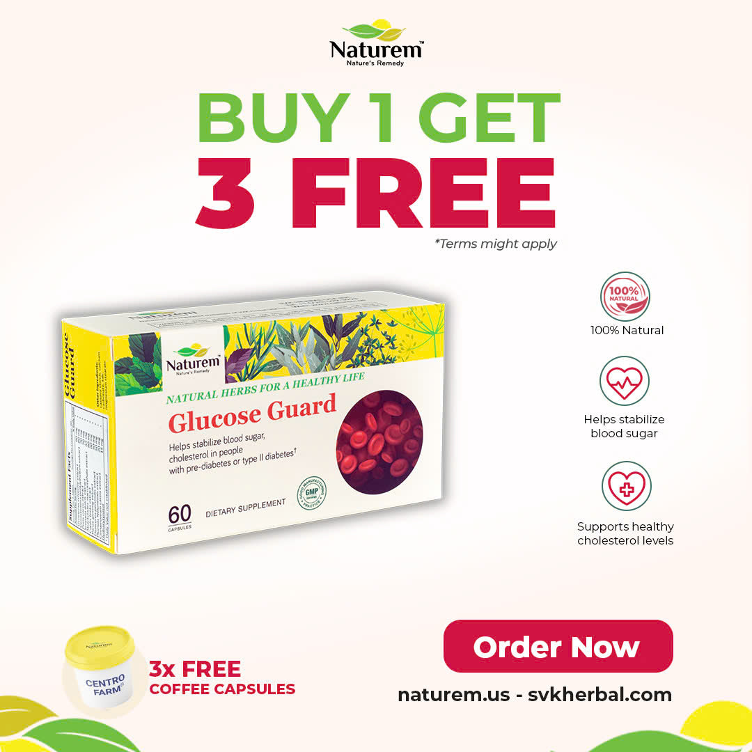 Promotion - Buy 1 Glucose Guard Get 3 Coffee Capsules