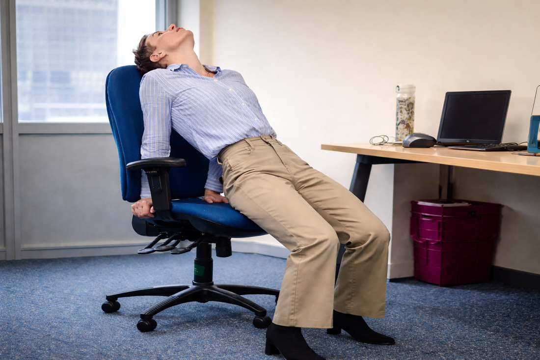 5-Minute Office Stretches: Instant Relief for Neck and Shoulder Tension