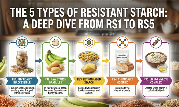 The 5 Types of Resistant Starch: A Deep Dive from RS1 to RS5