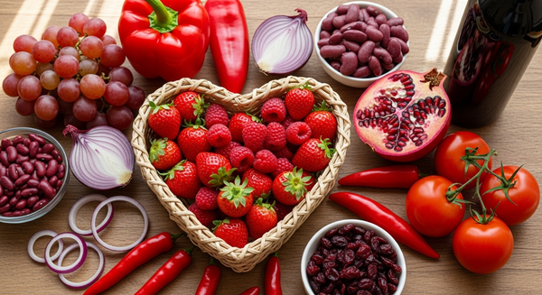 Red Foods for Heart and Blood Health