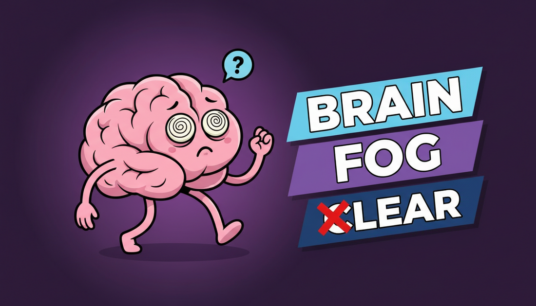 Brain Fog Explained: Stress, Blood Flow, and Neuroinflammation
