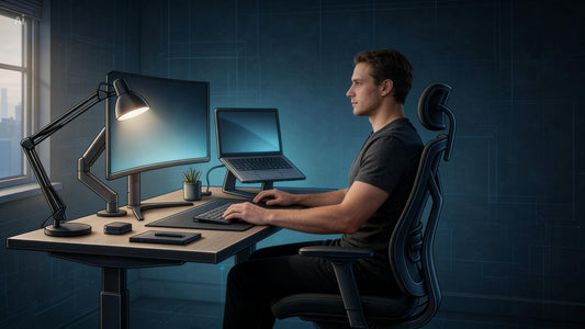 How to Set Up an Ergonomic Desk for Back Pain Relief