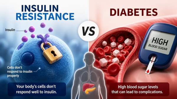 Insulin Resistance vs Diabetes: What's the Difference?