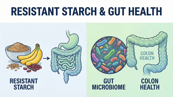 The Impact of Resistant Starch on the Gut Microbiome and Colon Health