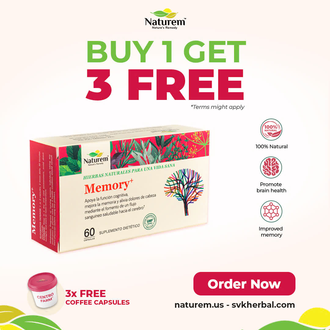 Promotion - Buy 1 Memory+ Get 3 Coffee Capsules – Naturem.us - Nature's ...